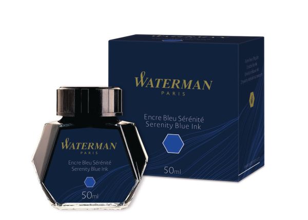 WATERMAN Tinte 50ml S0110720 blau