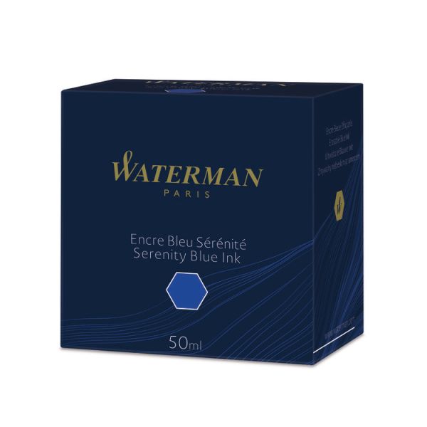 WATERMAN Tinte 50ml S0110720 blau