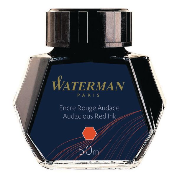 WATERMAN Tinte 50ml S0110730 rot