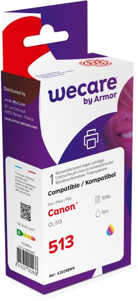 WECARE Tinte rebuilt color CL-513WE zu Canon PIXMA MP 240 15ml