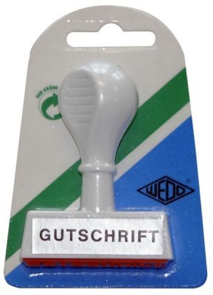 WEDO Textstempel 193 23 Gutschrift