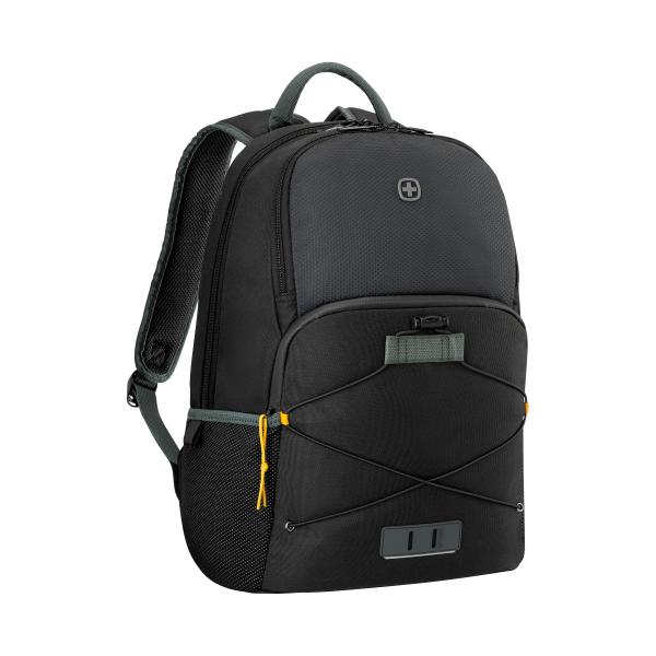 WENGER Trayl Laptop Backback 612564 15.6'' Gravity Black