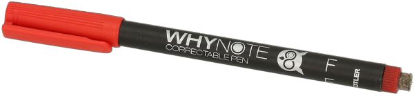 WHYNOTE Stift WNPEN002 rot, korrigierbar