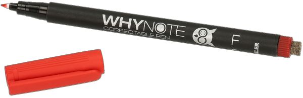 WHYNOTE Stift WNPEN002 rot, korrigierbar