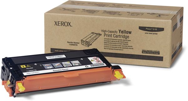 XEROX Toner-Modul HY yellow 113R00725 Phaser 6180 6000 Seiten