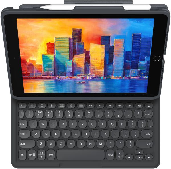 ZAGG Keyboard Pro Keys for iPad 103407139 10.2 (2020) ,Black/Gray,CH