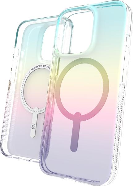 ZAGG Milan Cases Snap Apple 702315112 iPhone 16 Pro,Iridescent