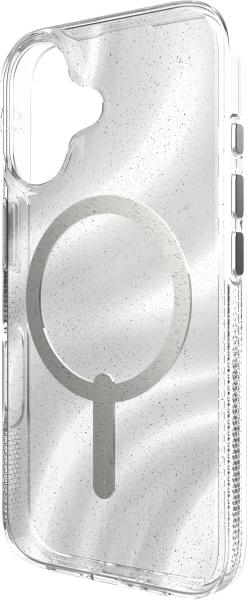 ZAGG Milan Cases Snap Apple 702315118 iPhone 16,Swirl Glitter