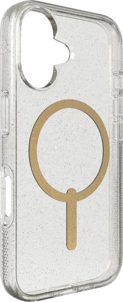 ZAGG Milan Cases Snap Apple 702315126 iPhone 16,Gold Glitter