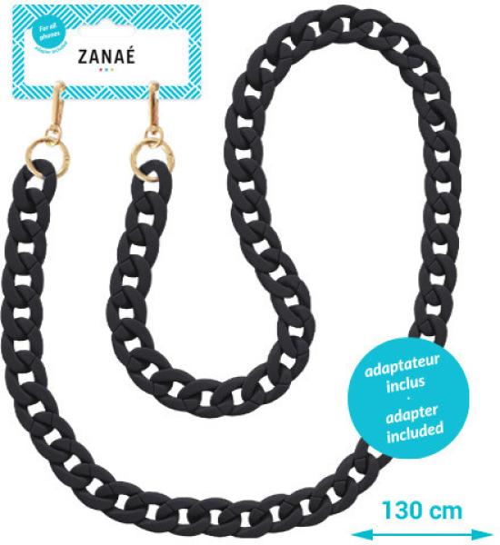 ZANAÉ Phone Necklace Carbone Smart 17672 Fall & Mate black