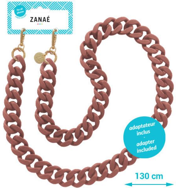 ZANAÉ Phone Necklace Maple Syrup 18315 Indian Summer red