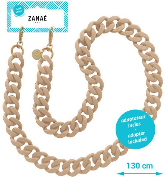 ZANAÉ Phone Necklace Canadian Hut 18317 Indian Summer beige