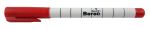 BEREC Whiteboard Marker schmal 1mm 956.10.02 rot