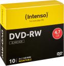 INTENSO DVD-RW Slim 4.7GB 4201632 4x 10 Pcs