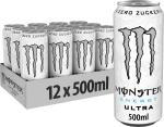 MONSTER ENERGY Ultra White, Alu 129400001201 50 cl, 12 Stk