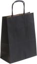 NEUTRAL Tragtaschen Allegra schwarz SDF16-798 Kraft,110g, 16x8x21cm 25 Stk.