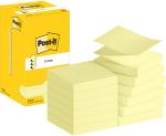 POST-IT Z-Notes 76x76mm R330 CY gelb 12x100 Blatt