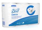 SCOTT Toilettenpapier weiss 18518 350 Blatt, 3-lagig 6 Stück