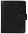 SUCCES Agenda Mini Ringbuch Cadiz 84136502U Leder schwarz 9.5x12.5cm