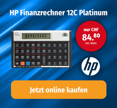 HP Finanzrechner 12C Platinum