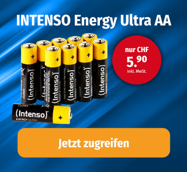 INTENSO Energy Ultra AA LR06 7501920 Alkaline 10pcs shrinked pack