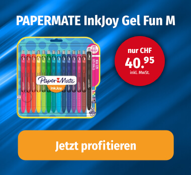 PAPERMATE InkJoy Gel Fun M 1985481 14 Farben ass.