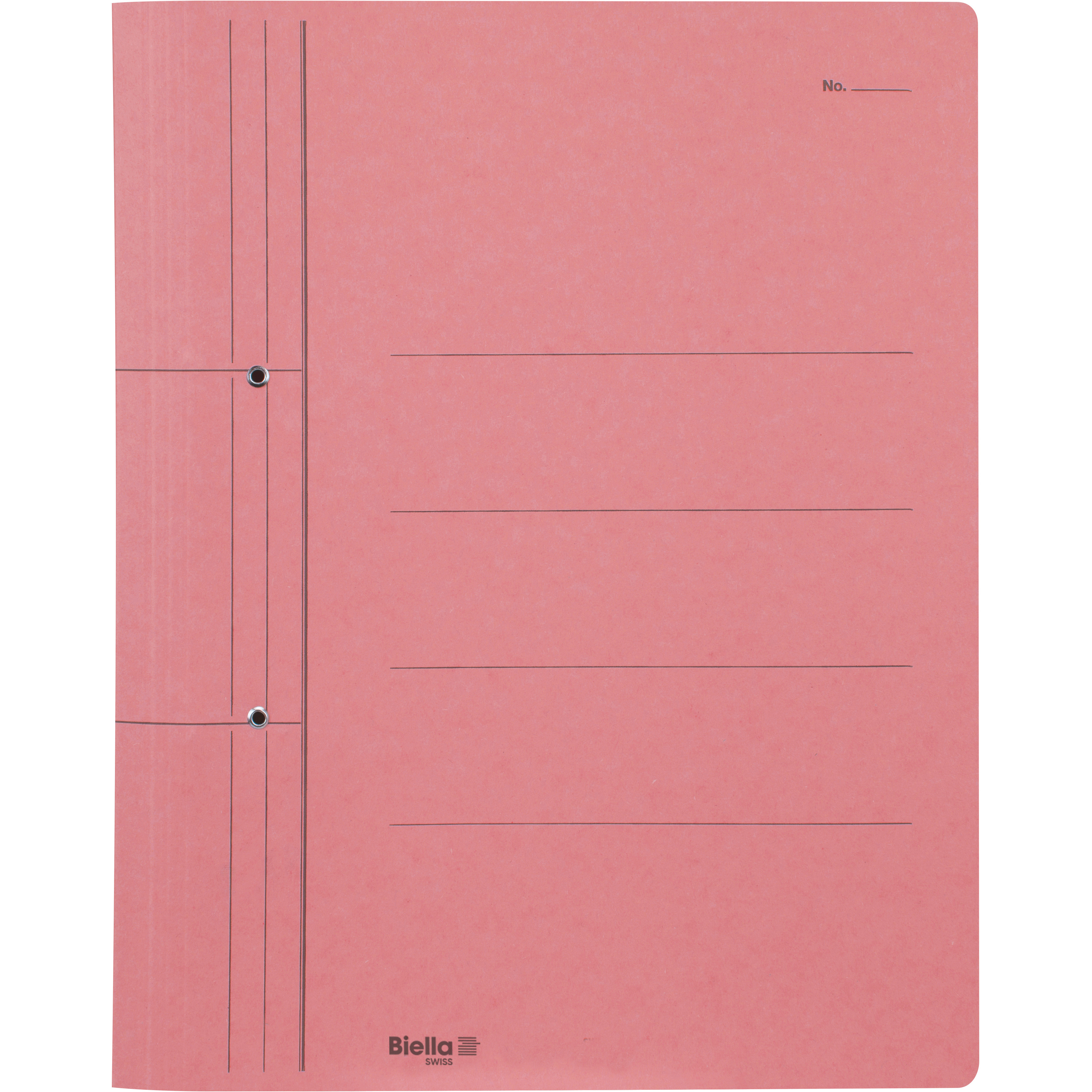 BIELLA Schnellhefter Spiral A4 16742045U rot