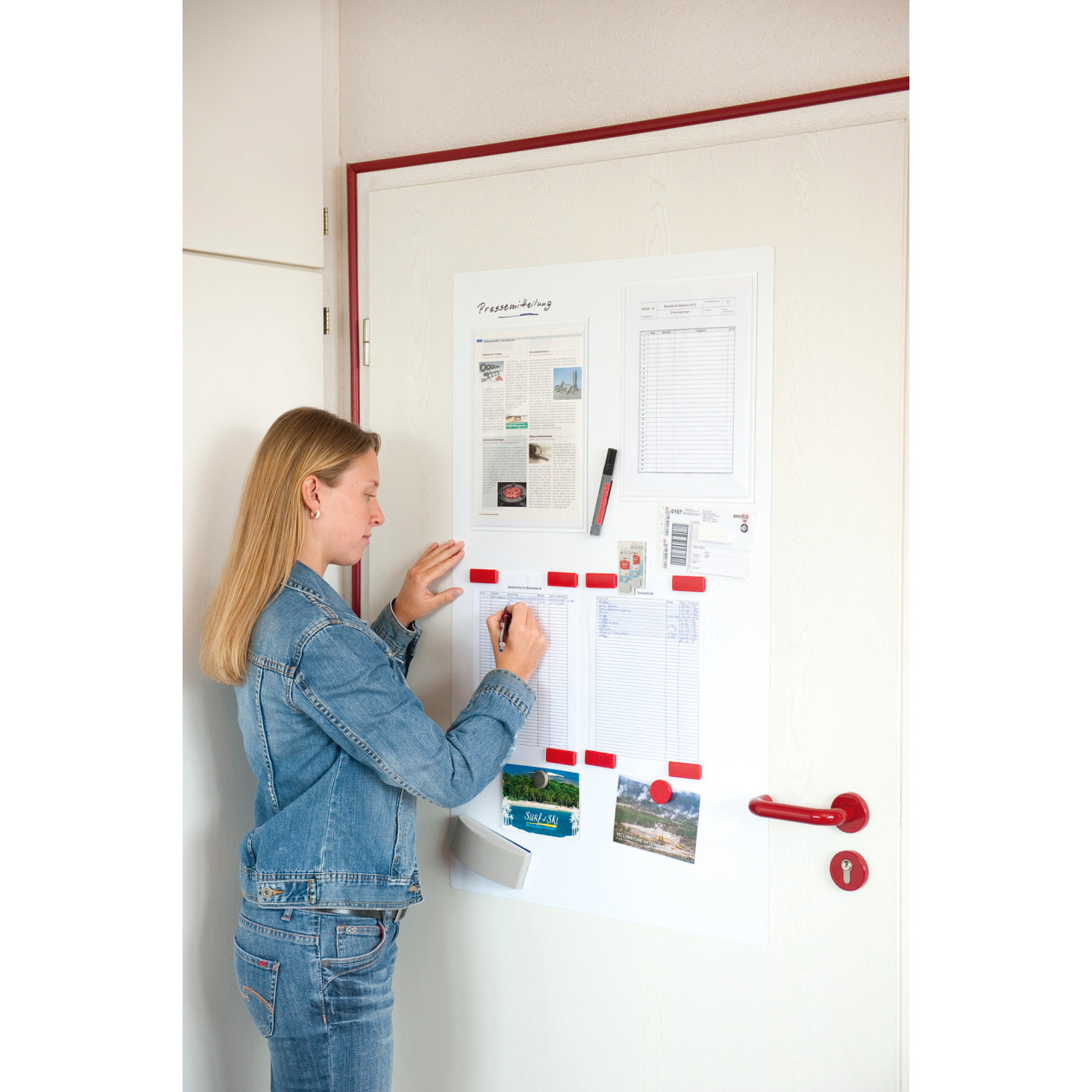 BEREC MagnetWrite-Ferro-Folie A4 MWR 24 weiss beschriftbar