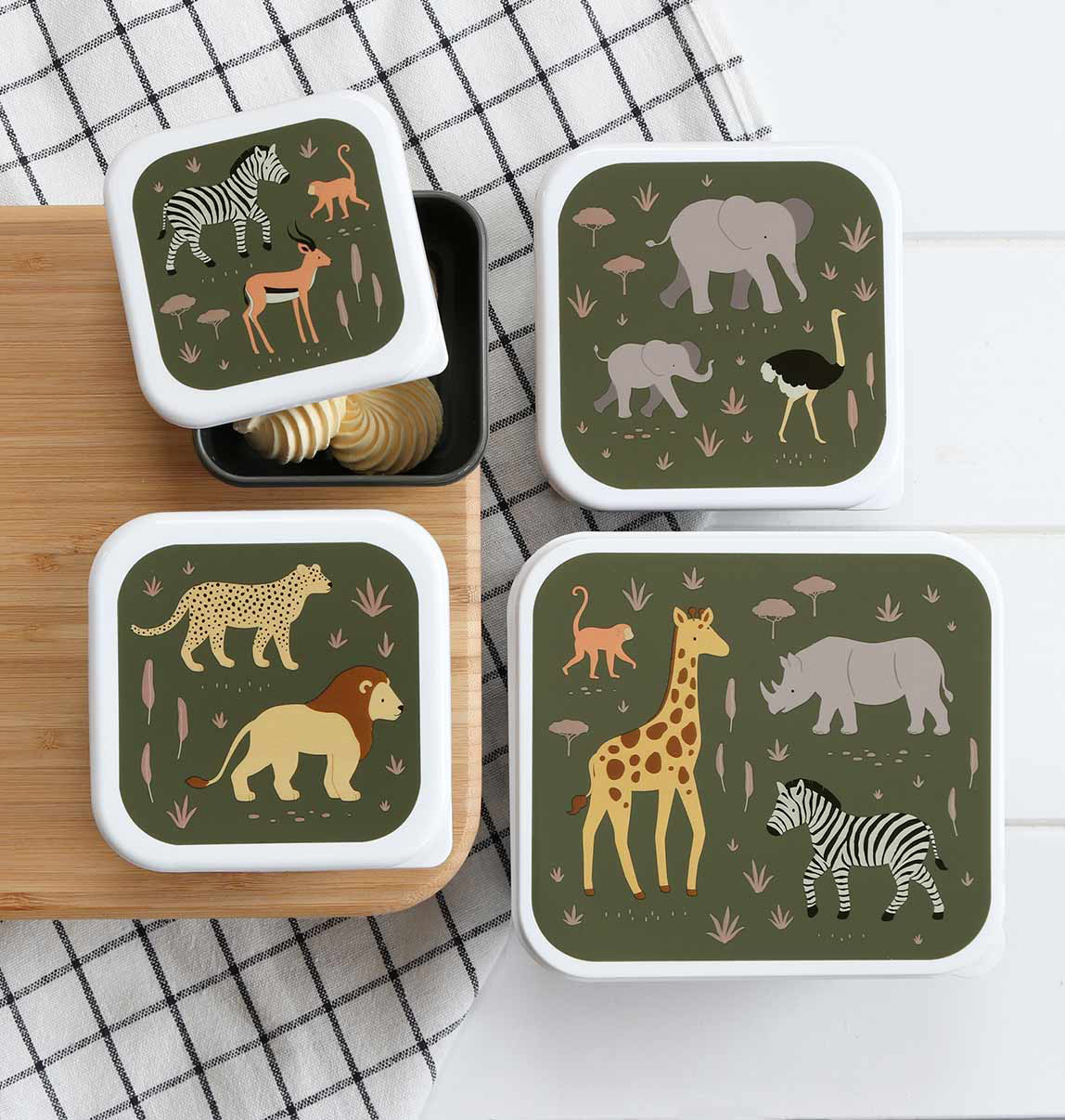 ALLC Lunch & Snackbox Set SBSESA46 Savanna