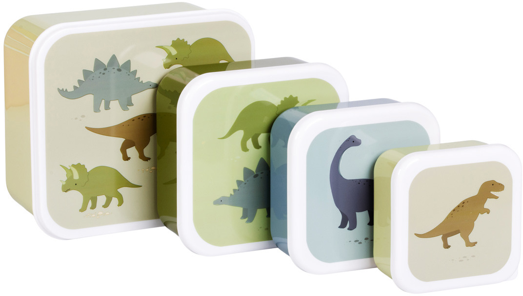 ALLC Lunch & Snackbox Set SBSEDI38 Dinosaurs