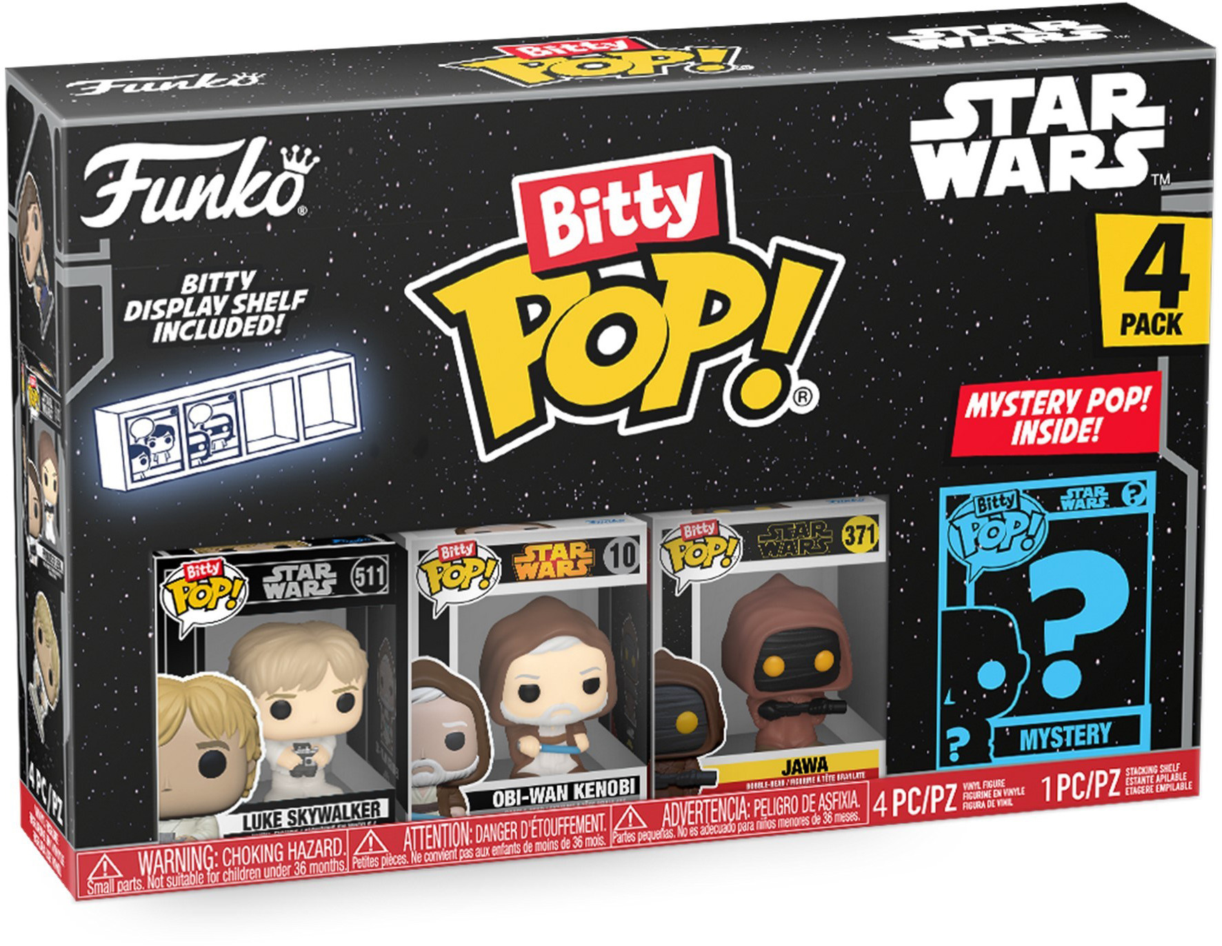 FUNKO Bitty POP 5380.76341 Star Wars 12x4 Stück