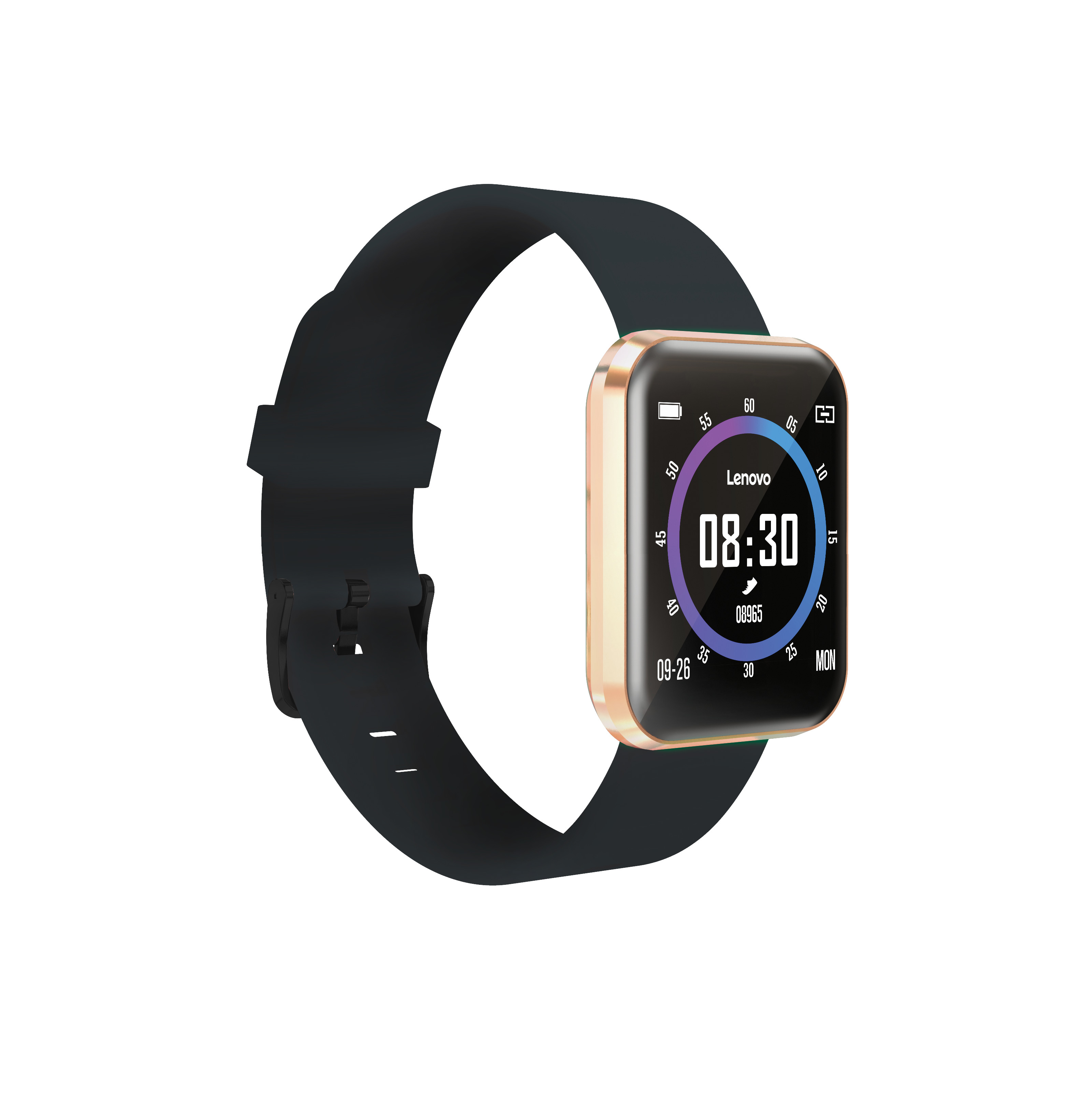 LENOVO Smartwatch E1 Pro black/gold E1 PRO-BKGD