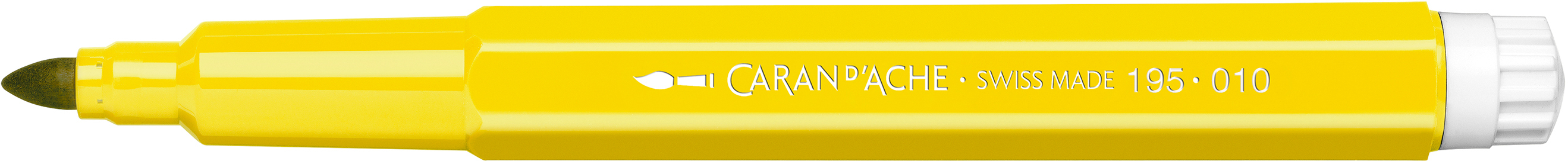 CARAN D'ACHE Fasermalstift Fancolor Maxi 195.010 gelb