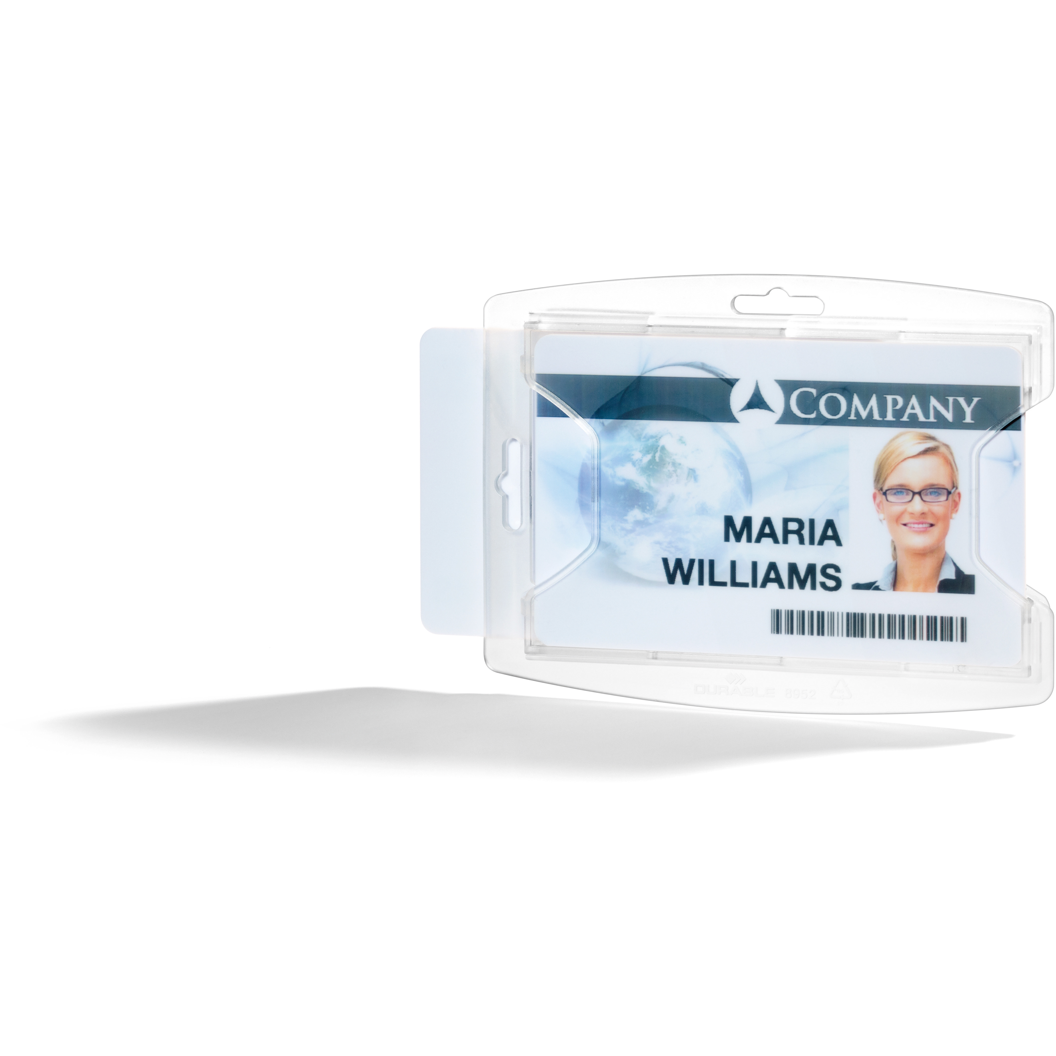 DURABLE Ausweishalter reXycle® 895219 2 Karten 10 Stück