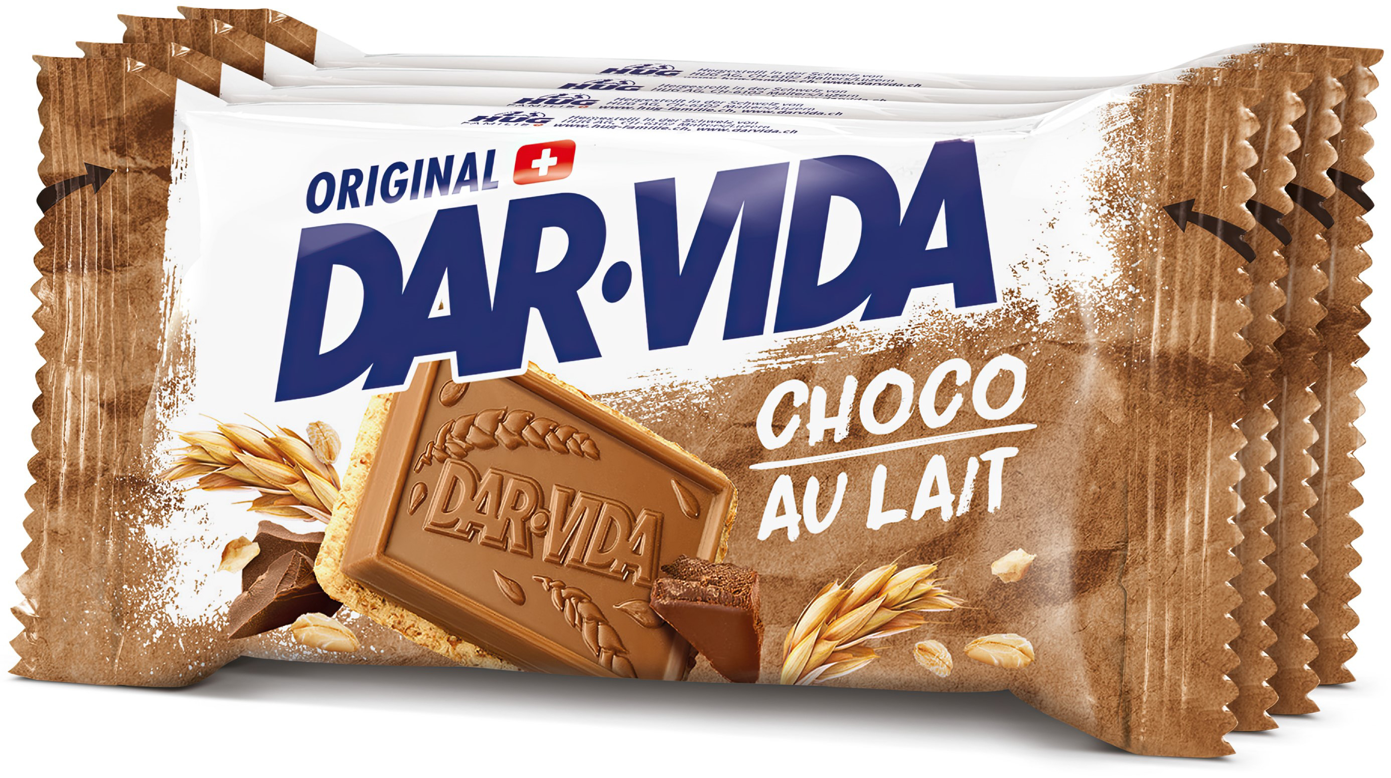 DAR-VIDA Choco au lait 5030000 46g, 4 Stk.