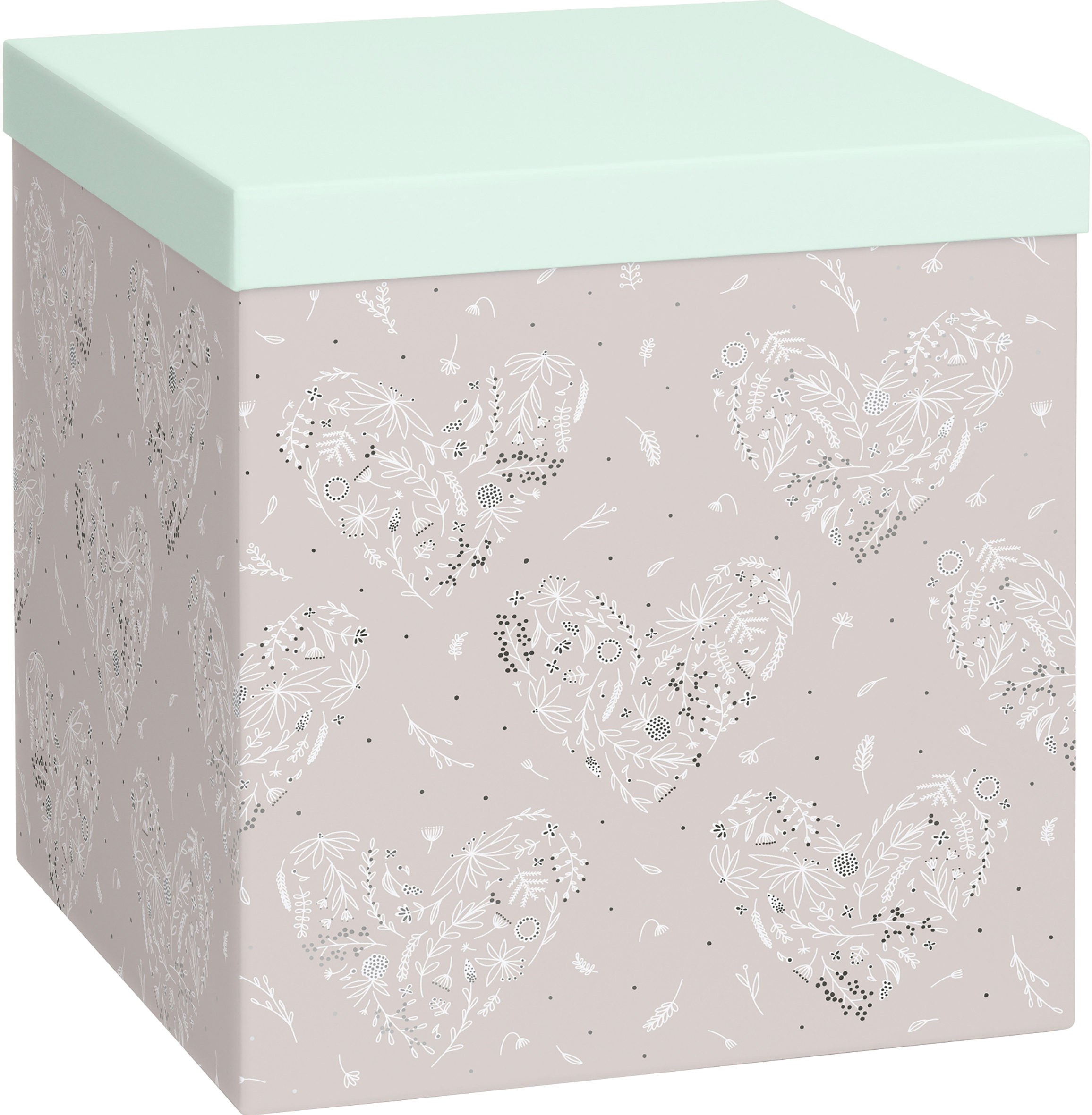 STEWO Geschenkbox Eldana 2551510098 silber 23x23cm