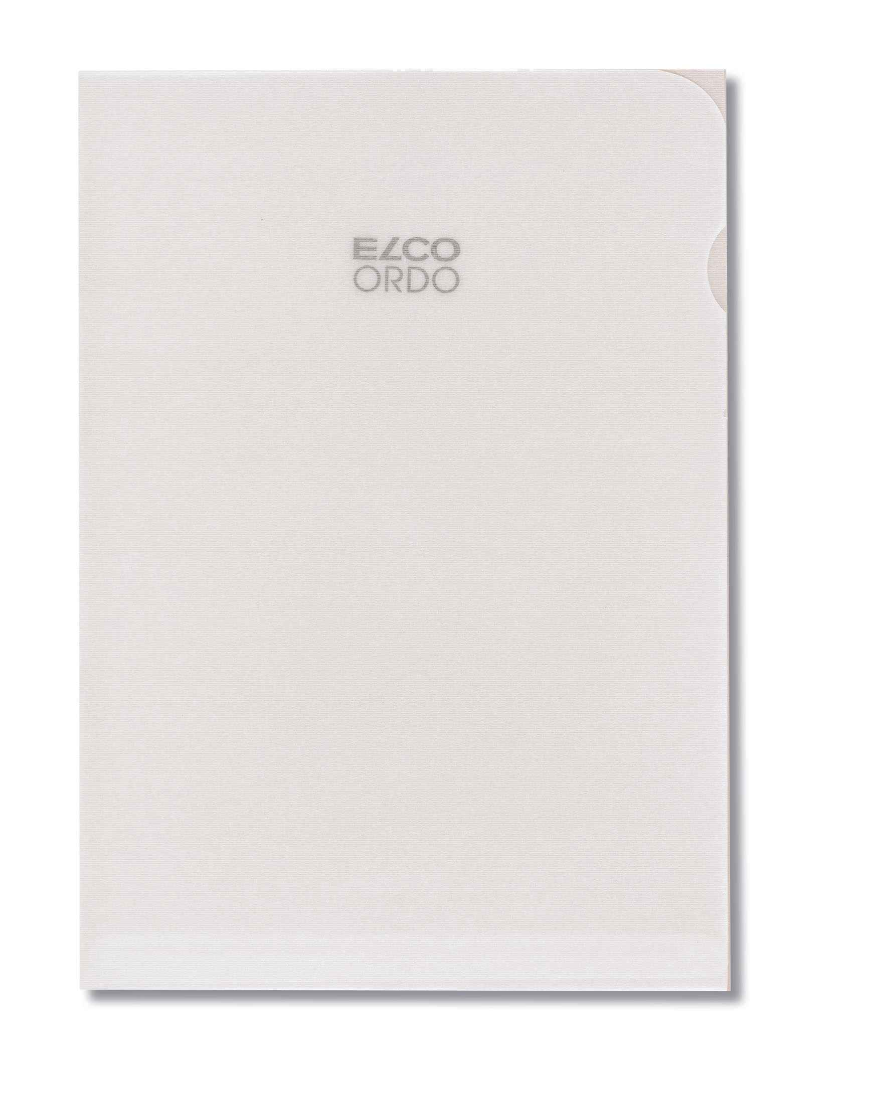 ELCO Sichtmappe Ordo A4 73696.14 transparent, weiss 10 Stück