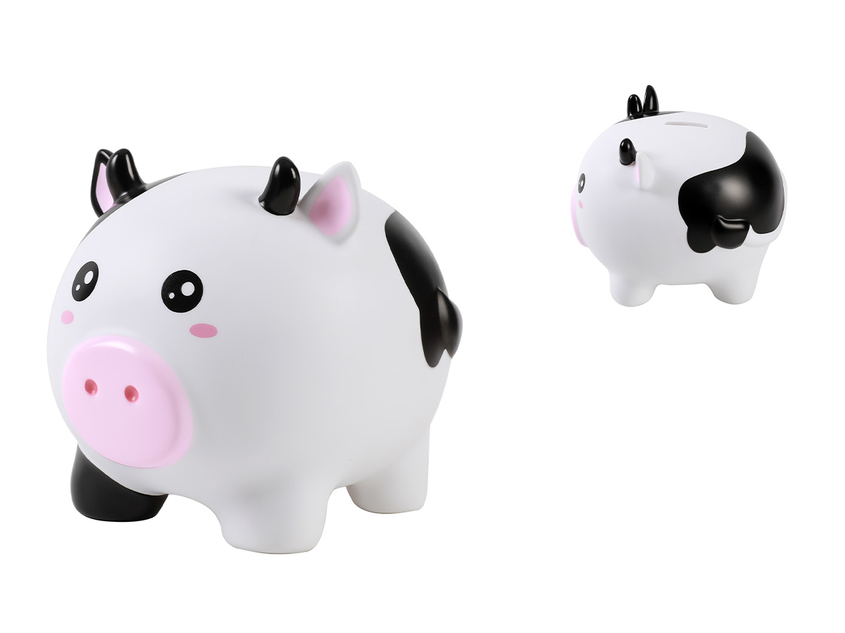 I-TOTAL Sparkasse 18x15x15.5cm XL2502 Cow