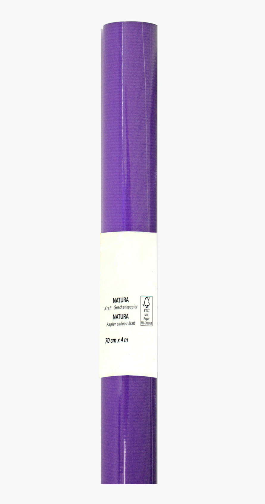 NEUTRAL Kraft-Geschenkpapier 403151 70cmx4m violet