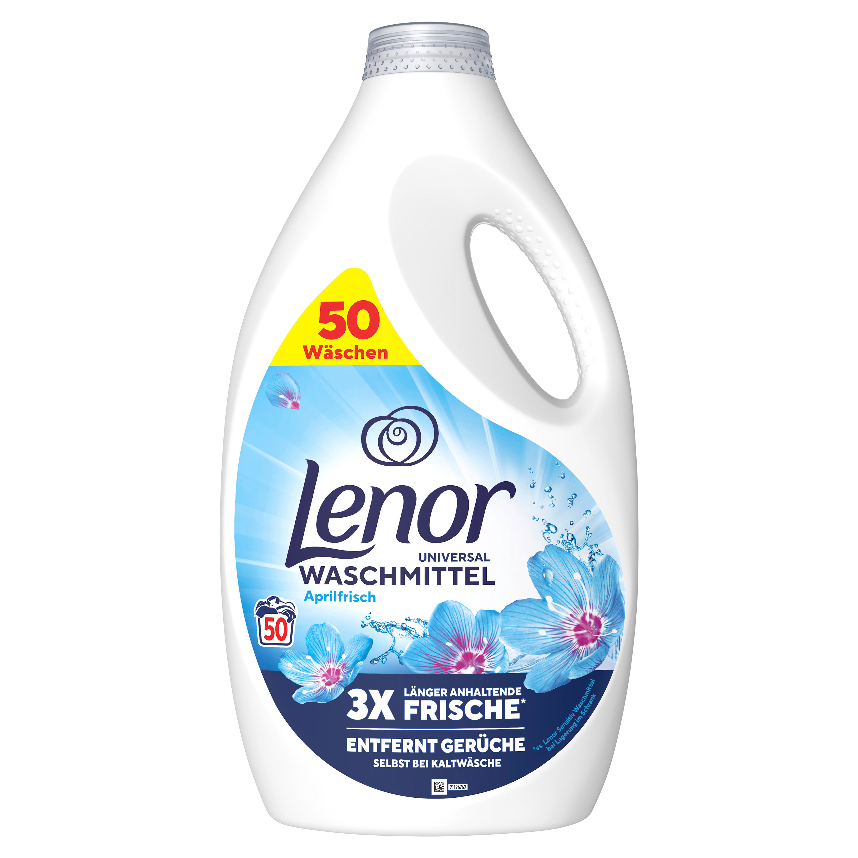 LENOR Waschmittel Flüssig 972040 Aprilfrisch 2.25lt