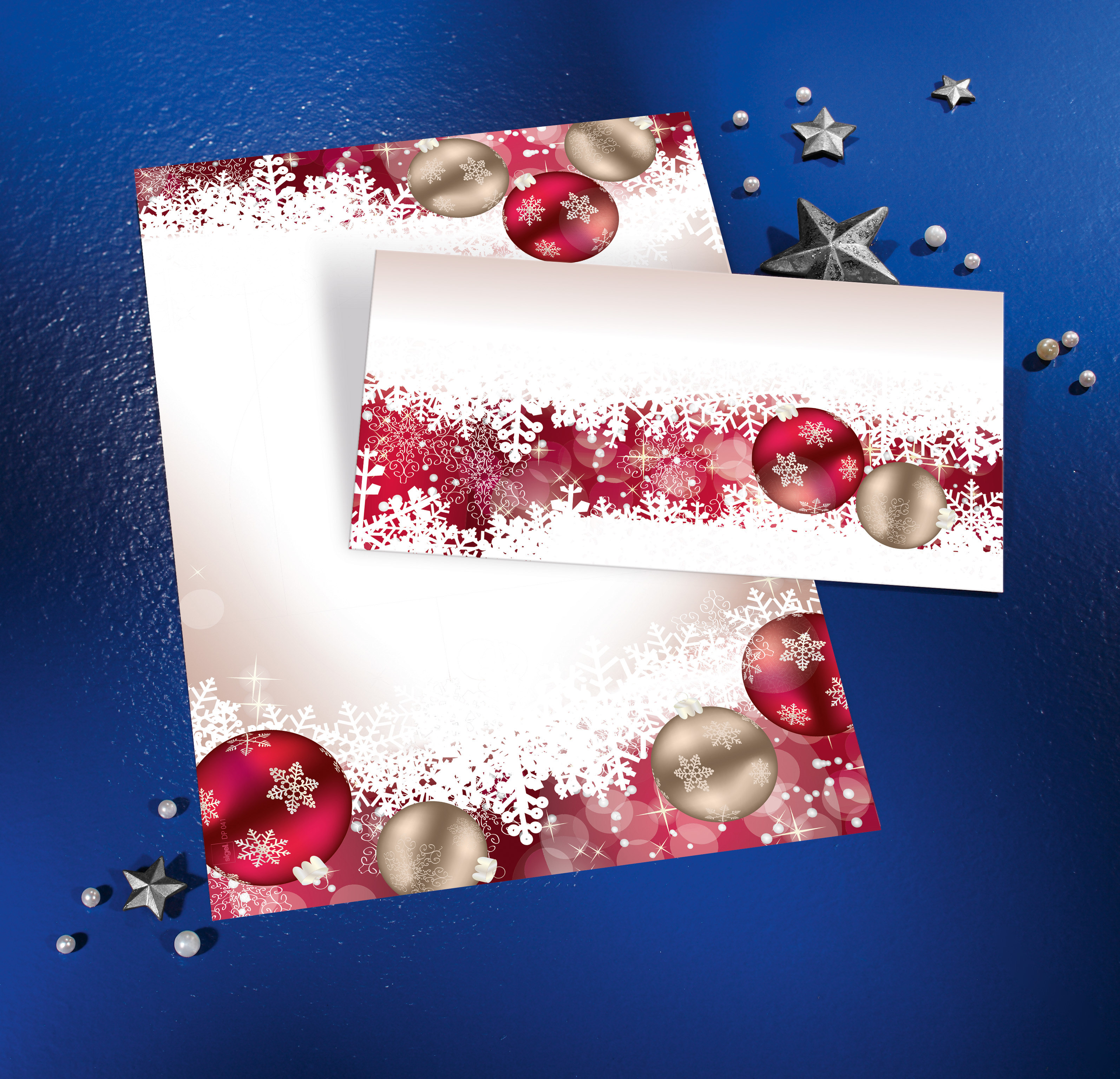 SIGEL Couverts C6/5 DU040/W Weihnachten, 90g 50 Stück