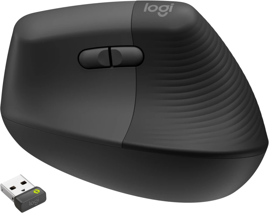 LOGITECH Ergonomische Maus 910-006494 Lift for Business Graphite