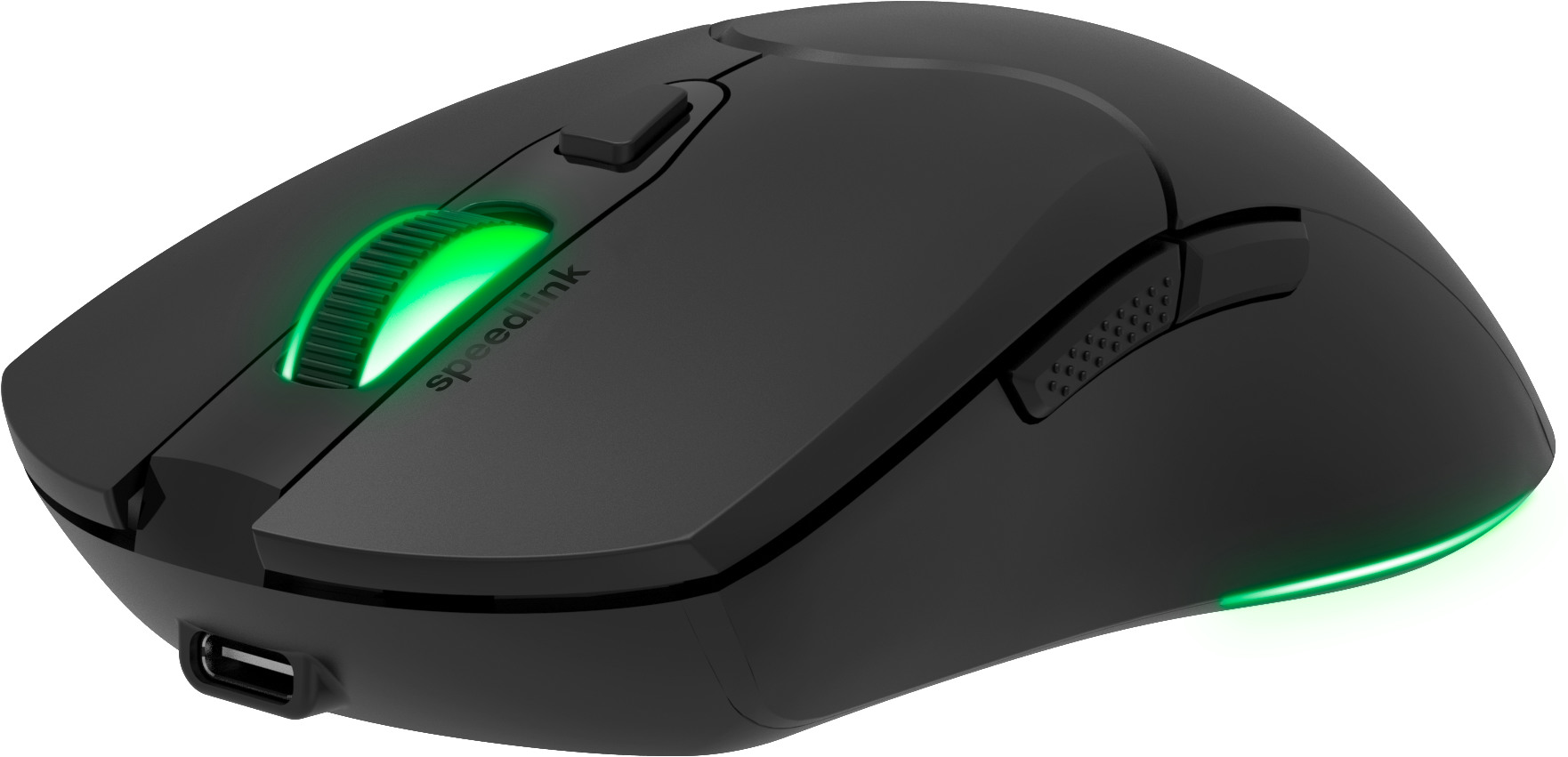 SPEEDLINK VELOX Rechargeable Gam.Mouse SL-680102-BK RGB, Wireless, Black