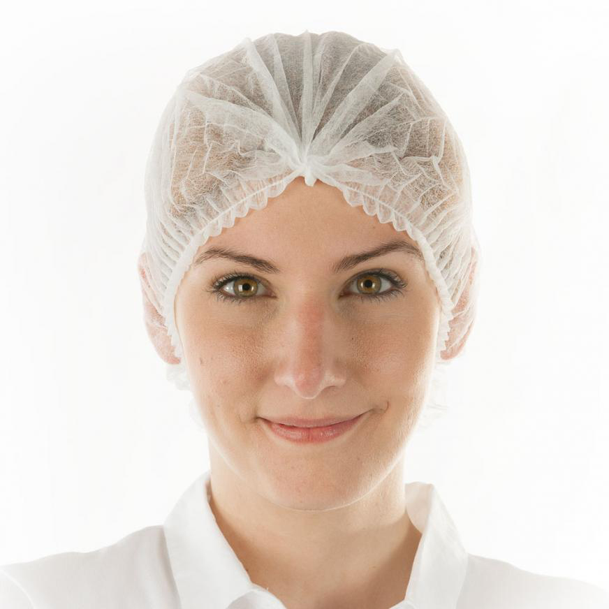 HYGOSTAR Klipphaube Light PP Vlies 50cm 7943 weiss PP Vlies 100 Stück