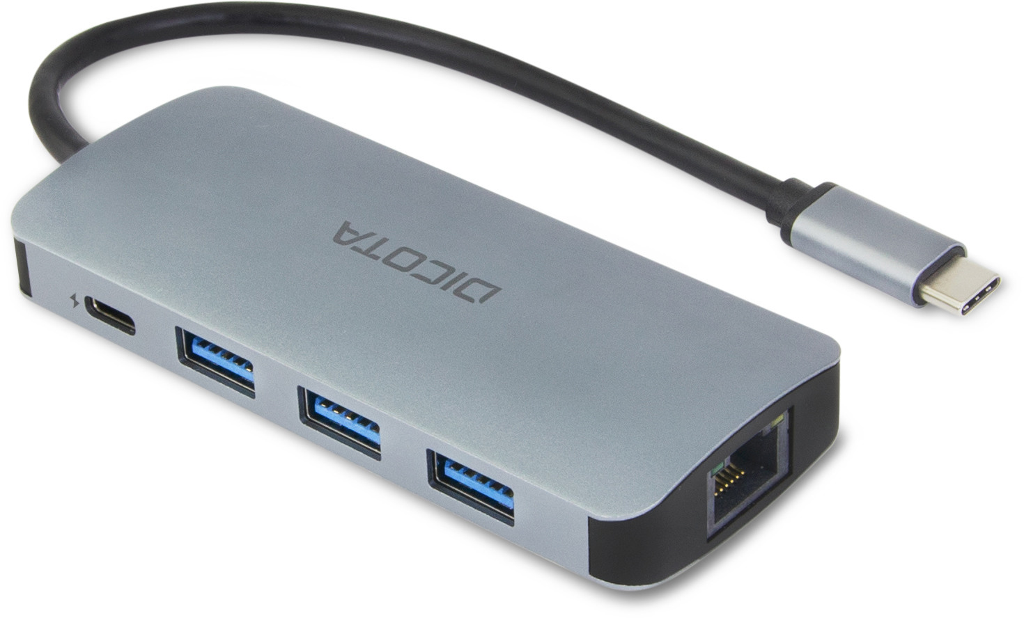 DICOTA USB-C 8-in-1 Multi Hub D32062 4K PD 100W