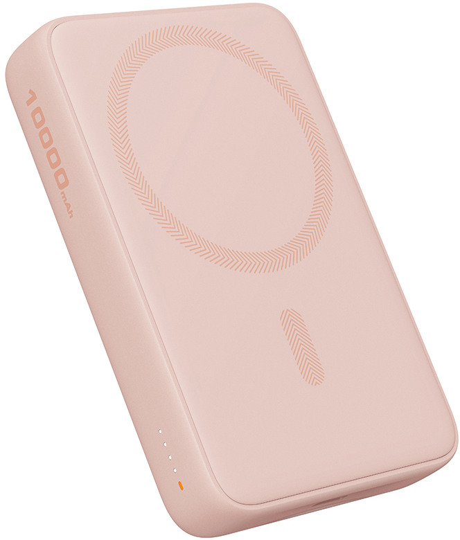 AUKEY MagFusion 10000mAh PB-MS04 PI Powerbank Wireless Pink