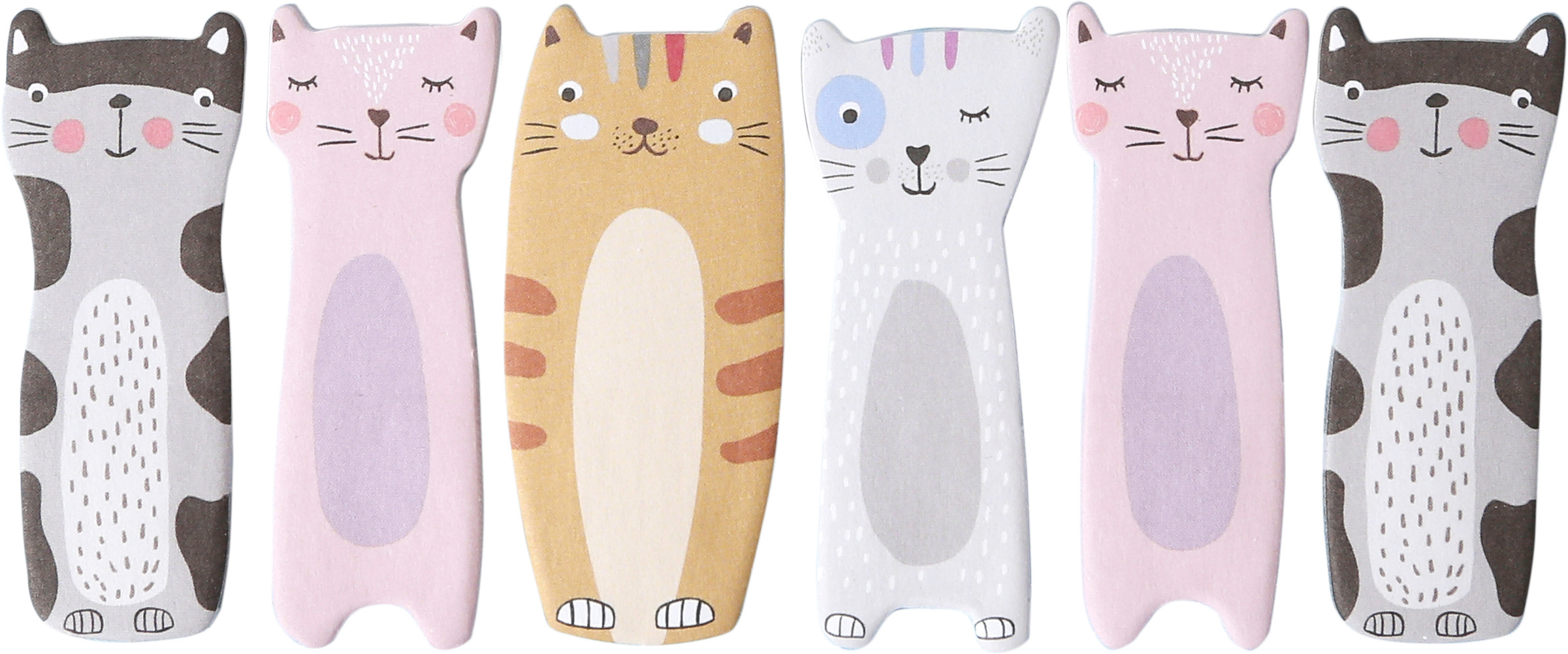 I AM CREATIVE Haftnotizen 4086.73 Katze 6x20 Blatt