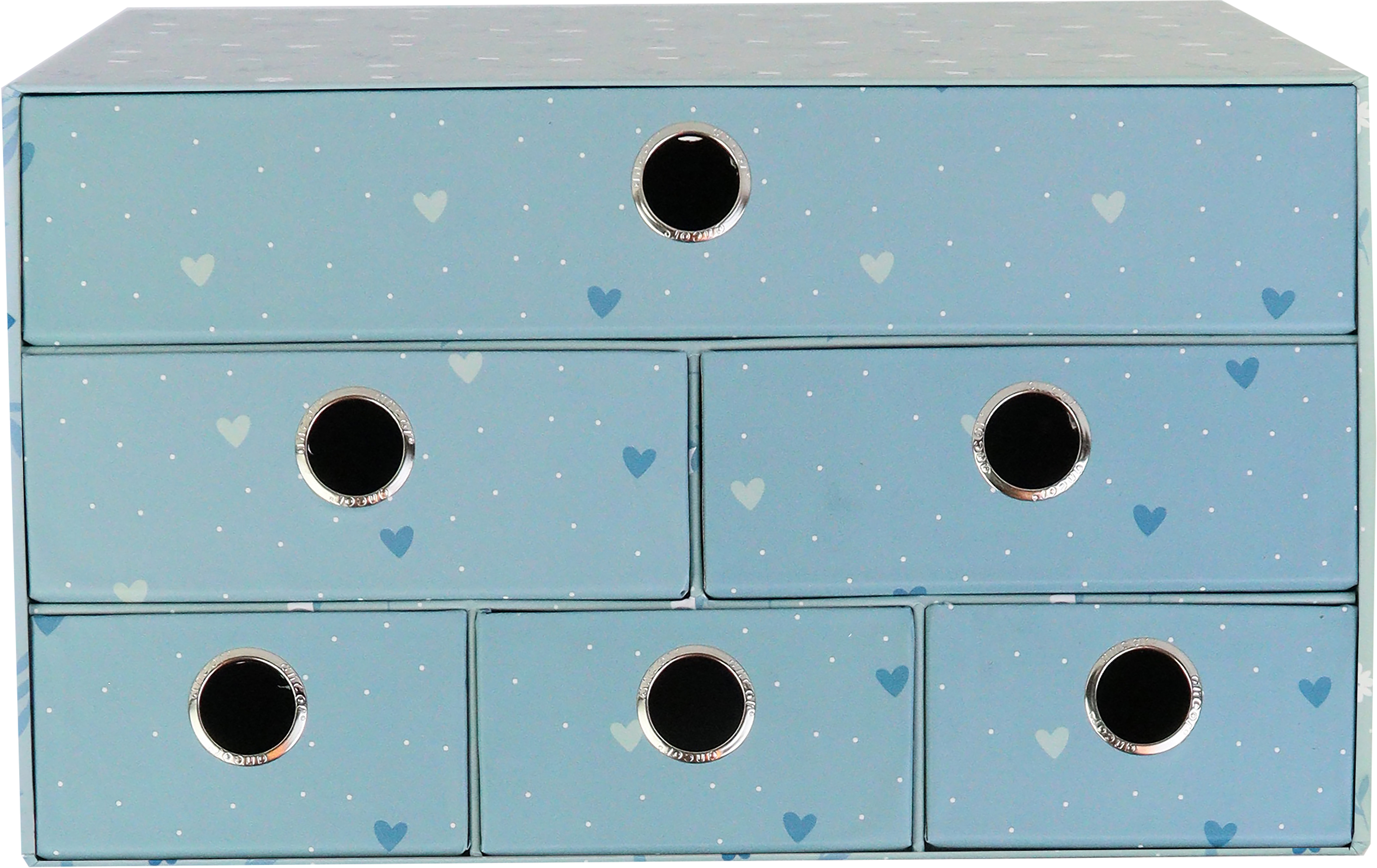 ANCOR Schubladen Box 117950 B'LOG SWEET BLUE 6 Schubladen