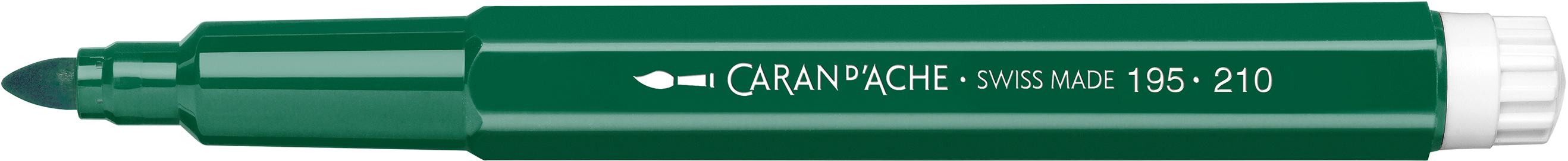 CARAN D'ACHE Fasermalstift Fancolor Maxi 195.210 smaragdgrün