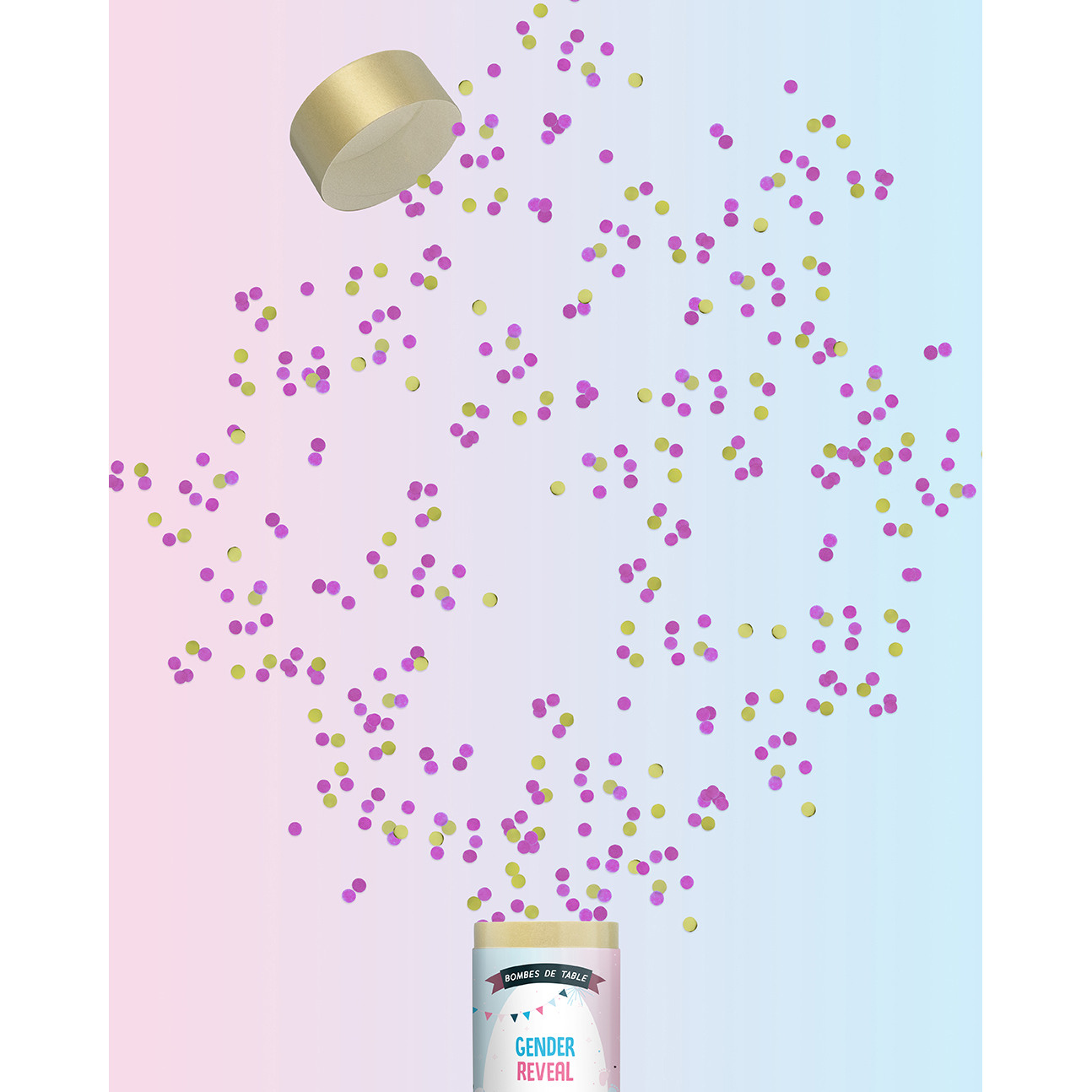 ARTOZ Tischbombe TB-012 Gender reveal Girl